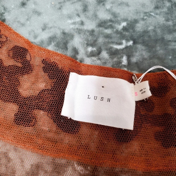 Lush Sheer Embroidered Kimono - Picture 3 of 3